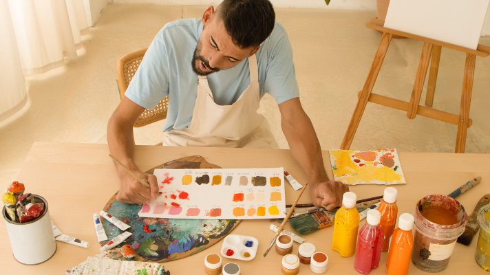 How Art Therapy Helps with Anxiety, Depression, and Stress