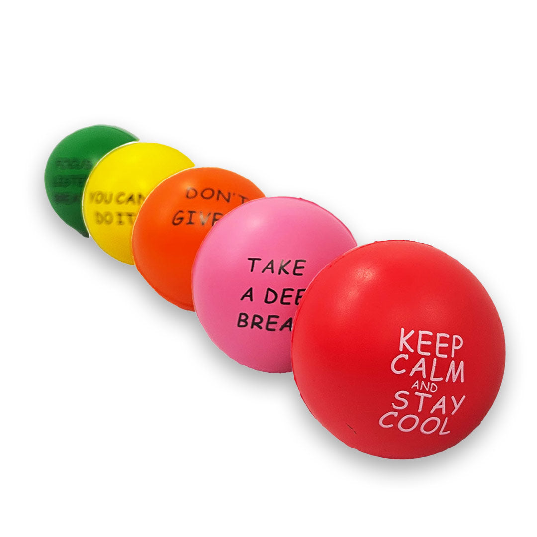 Motivational Stress Balls (Pack of 5) - Steps2Life