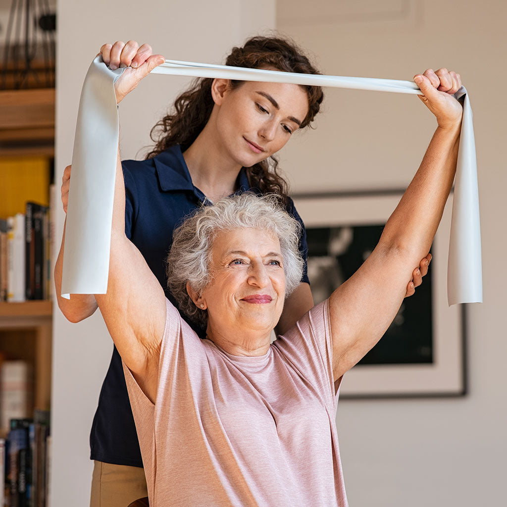 Physiotherapy support session