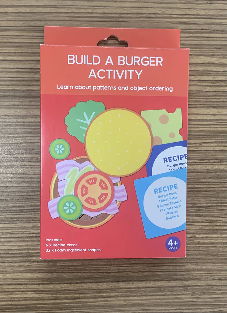 Build a Burger Activity - Steps2Life