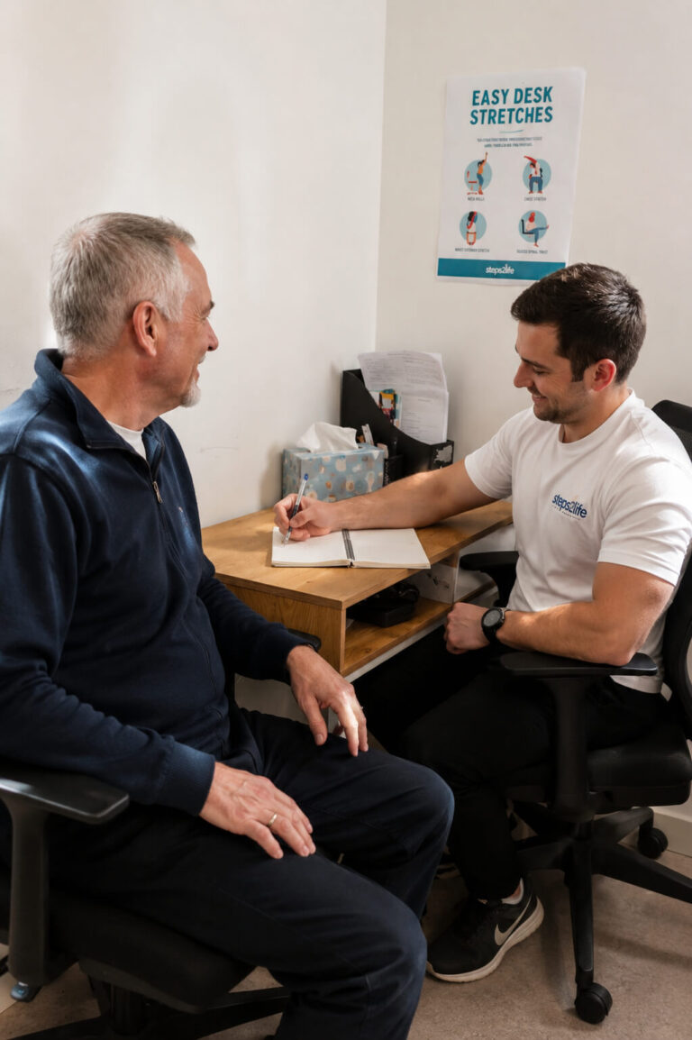 Therapy consultation session