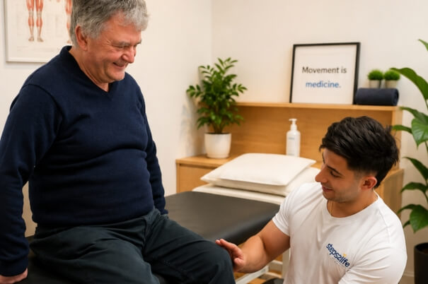 image-text-section Physiotherapy session in a bright clinic