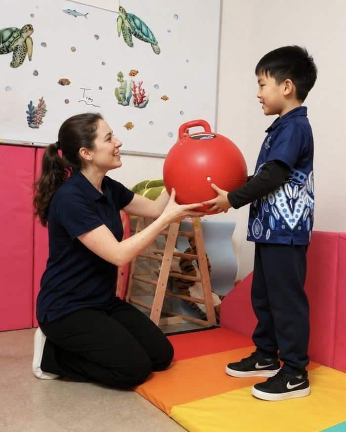 A Steps2Life therapist working with a young client